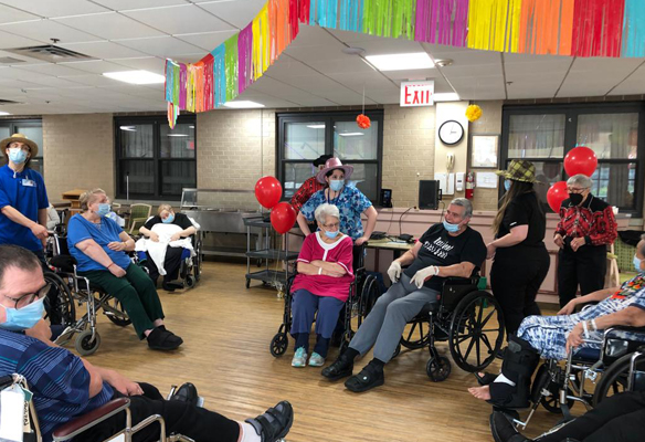 wheelchair square dancing